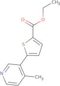 Ethyl 5-(4-methylpyridin-3-yl)thiophene-2-carboxylate