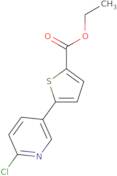 Ethyl 5-(6-chloropyridin-3-yl)thiophene-2-carboxylate