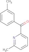 2-Methyl-6-(3-methylbenzoyl)pyridine