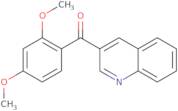 3-(2,4-Dimethoxybenzoyl)quinoline