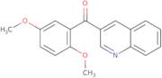 3-(2,5-Dimethoxybenzoyl)quinoline