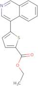 Ethyl 5-(isoquinolin-4-yl)thiophene-2-carboxylate