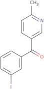 5-(3-Iodobenzoyl)-2-methylpyridine