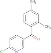 2-Chloro-5-(2,4-dimethylbenzoyl)pyridine