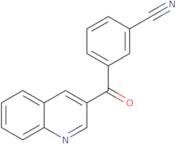 3-(3-Cyanobenzoyl)quinoline