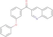 3-(3-Phenoxybenzoyl)quinoline