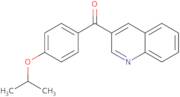 3-(4-Isopropoxybenzoyl)quinoline