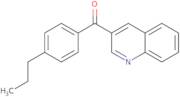 3-(4-Propylbenzoyl)quinoline