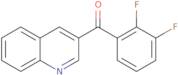 3-(2,3-Difluorobenzoyl)quinoline