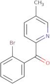 2-(2-Bromobenzoyl)-5-methylpyridine