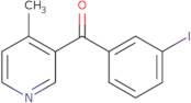 3-(3-Iodobenzoyl)-4-methylpyridine