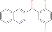 3-(2,5-Difluorobenzoyl)quinoline