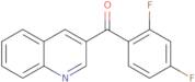 3-(2,4-Difluorobenzoyl)quinoline