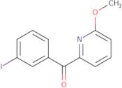 2-(3-Iodobenzoyl)-6-methoxypyridine