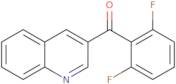 3-(2,6-Difluorobenzoyl)quinoline