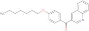 3-(4-Heptyloxybenzoyl)quinoline