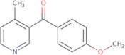 3-(4-Methoxybenzoyl)-4-methylpyridine