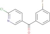 2-Chloro-5-(3-fluorobenzoyl)pyridine