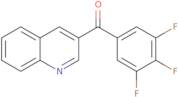 3-(3,4,5-Trifluorobenzoyl)quinoline