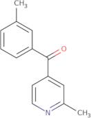 2-Methyl-4-(3-methylbenzoyl)pyridine