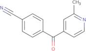 4-(4-Cyanobenzoyl)-2-methylpyridine