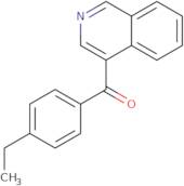 4-(4-Ethylbenzoyl)isoquinoline
