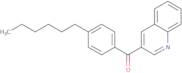 3-(4-Hexylbenzoyl)quinoline