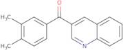 3-(3,4-Dimethylbenzoyl)quinoline