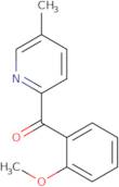 2-(2-Methoxybenzoyl)-5-methylpyridine