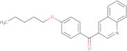 3-(4-Pentyloxybenzoyl)quinoline