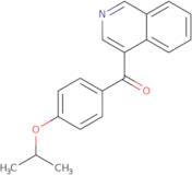 4-(4-Isopropoxybenzoyl)isoquinoline