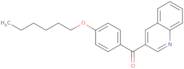 3-(4-Hexyloxybenzoyl)quinoline