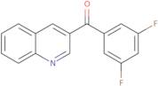 3-(3,5-Difluorobenzoyl)quinoline