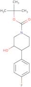 tert-Butyl 4-(4-fluorophenyl)-3-hydroxypiperidine-1-carboxylate