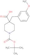 1-(tert-Butoxycarbonyl)-4-(3-methoxybenzyl)piperidine-4-carboxylic acid