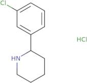 2-(3-Chlorophenyl)piperidine hydrochloride