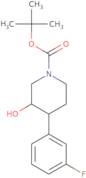 tert-Butyl 4-(3-fluorophenyl)-3-hydroxypiperidine-1-carboxylate