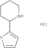 2-(Thiophen-2-yl)piperidine hydrochloride