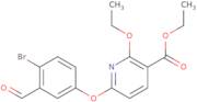 ethyl 6-(4-bromo-3-formylphenoxy)-2-ethoxypyridine-3-carboxylate