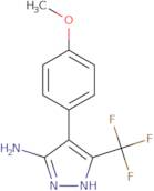 4-(4-Methoxyphenyl)-3-(trifluoromethyl)-1H-pyrazol-5-amine