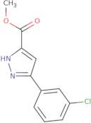 Methyl 3-(3-Chlorophenyl)-1H-pyrazole-5-carboxylate