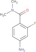 4-Amino-2-fluoro-N,N-dimethylbenzamide