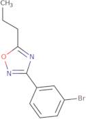 3-(3-Bromophenyl)-5-propyl-1,2,4-oxadiazole