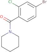 1-Bromo-3-chloro-4-(piperidinocarbonyl)benzene