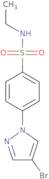 4-(4-Bromo-1H-pyrazol-1-yl)-N-ethylbenzenesulfonamide