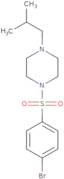 1-(4-Bromophenylsulfonyl)-4-isobutylpiperazine