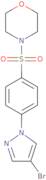 4-{[4-(4-Bromo-1H-pyrazol-1-yl)phenyl]sulfonyl}morpholine