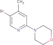 4-(5-Bromo-4-methyl-2-pyridinyl)morpholine