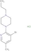 1-(3-Bromo-5-methylpyridin-2-yl)-4-propylpiperazine HCl