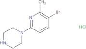 3-Bromo-6-piperazinopicoline HCl